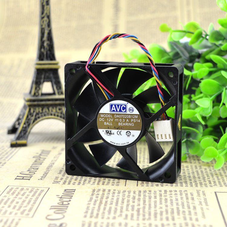 AVC 7020 12V 0.30A DA07020B12M 4pin