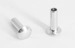 30pcs M5 SUS304 rivets flat round head semi-hollow rivet hollow nail 5-20 GB873