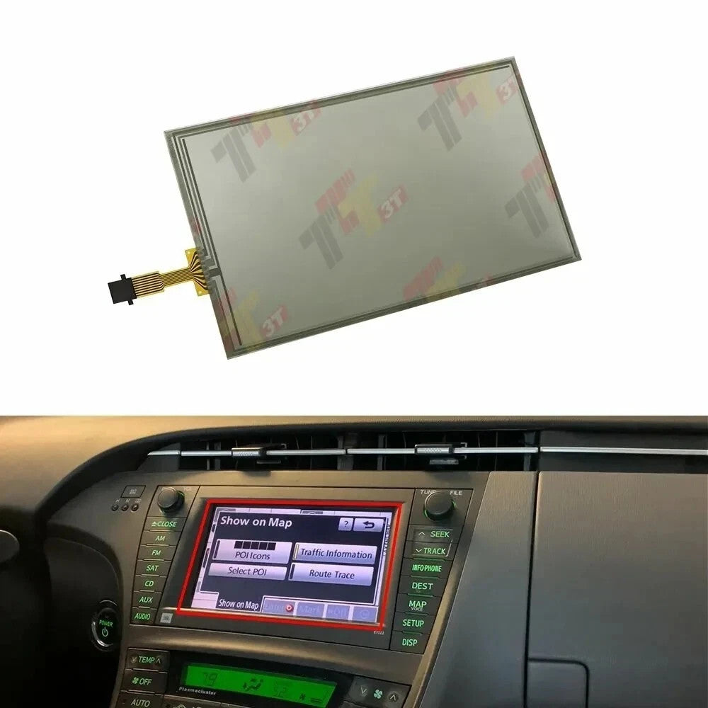 7" Touch Screen Digitizer for Toyota Prius 2010-2011 E7022 JBL Naviigation Unit
