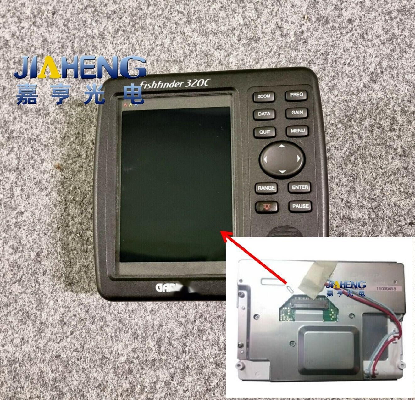 1 pcs LCD For Garmin Fishfinder 320C Color screen display Repair Replacement