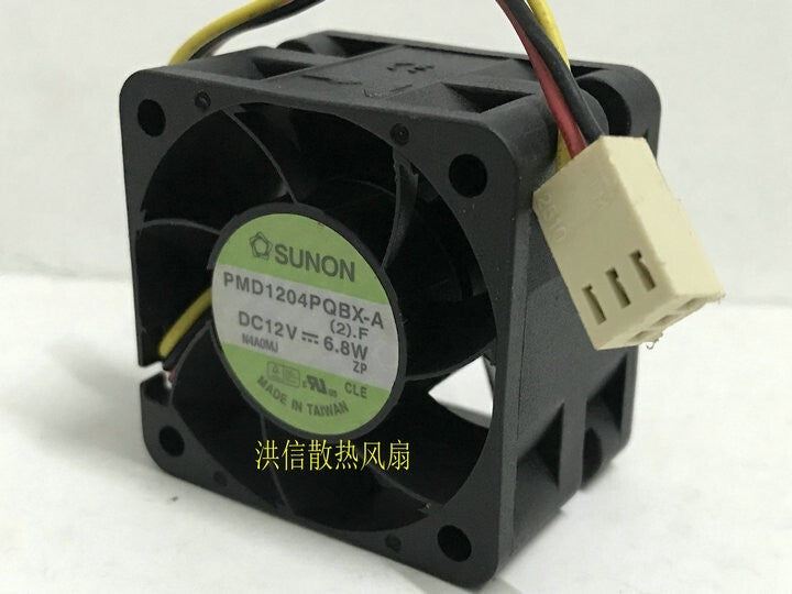 SUNON 4028 PMD1204PQBX-A DC12V 6.8W high speed cooling fan 3pin