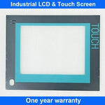 Touch Screen Panel Glass Digitizer For IPC677C 6AV7890-0AE10-0AB0 + Overlay Film