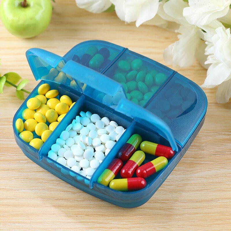7 grids medicine box First Aid kit Medical Box Storage Medicine Package Pill box