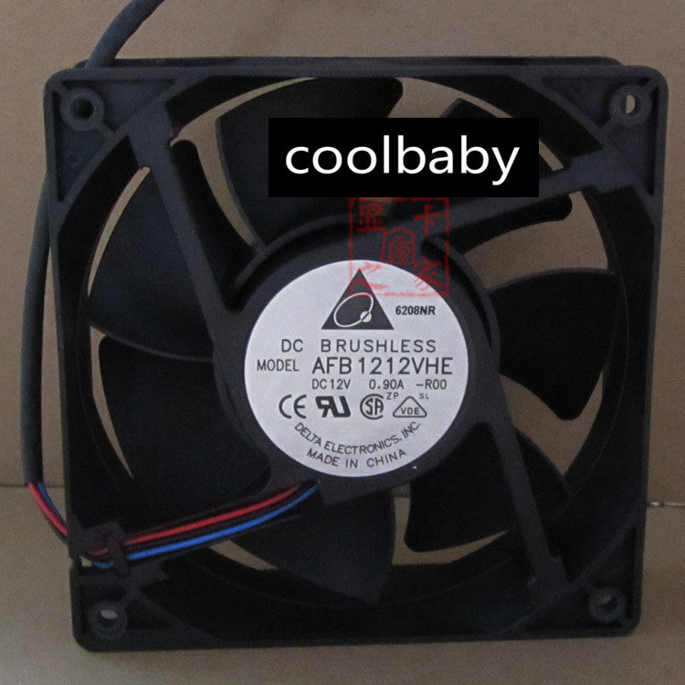 Delta AFB1212VHE-R00 Graphics card cooling fan DC12V 0.9A 3Pi n