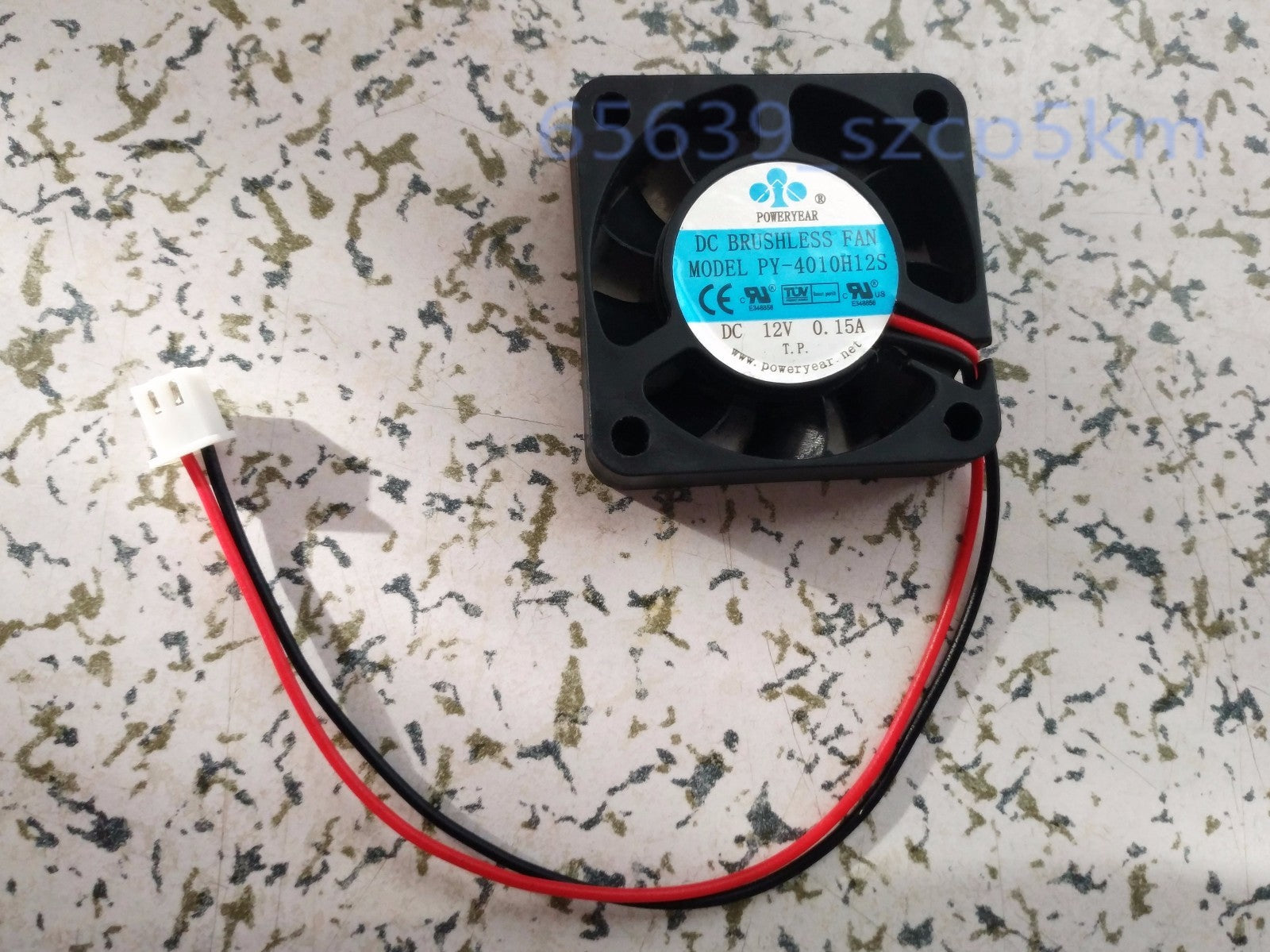 1PC DC Brushless Fan 12V 0.15A 40*40*10mm 2pin FAN / Replace COFAN F-4010M12BII