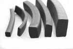 Cabinet Door Window Flat Rubber Foam Bar Seal Strip Foam Weatherstrip 1M 3.2FT