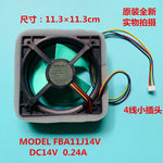Original FBA11J14V DC14V 0.24A for Refrigerator cooling fan