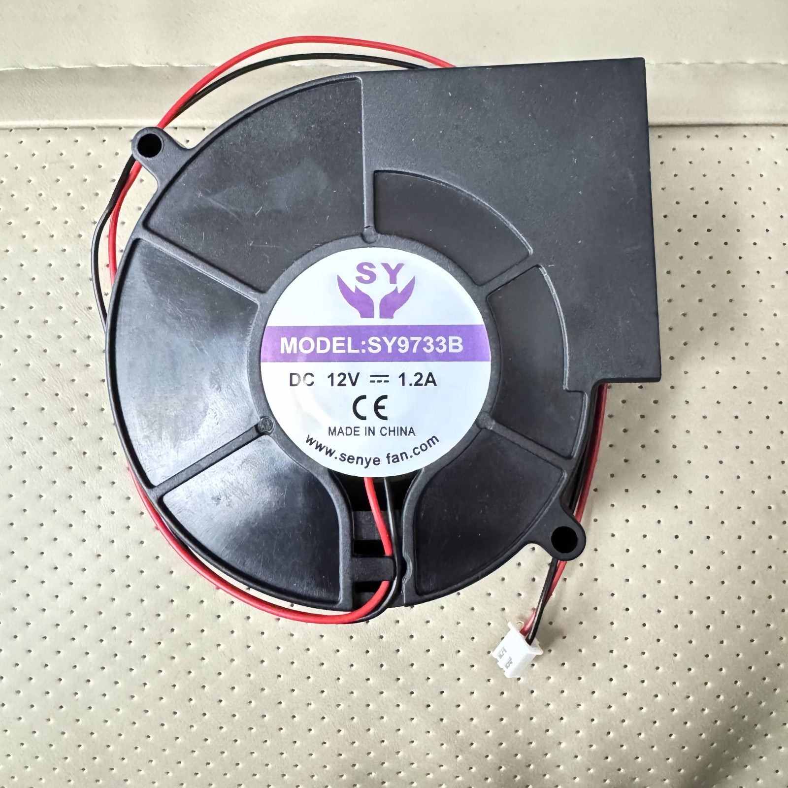SY SY9733B DC12V 1.2A 9CM 2PIN Cooling Fan