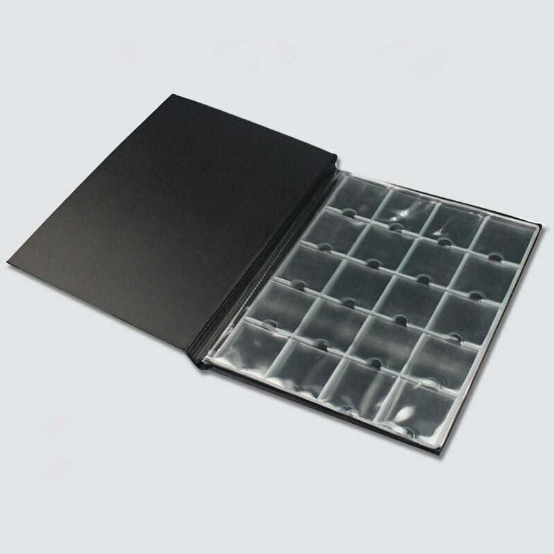 200 Pcs Coins Album for Fit Cardboard Coin Holders Coin Collection Book