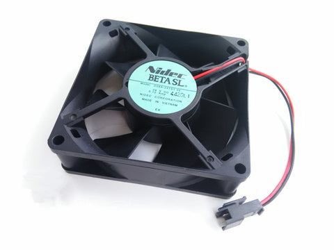 Nidec 8025 D08A-24TS1 02 24V 0.12A 8CM 2-wire industrial computer inverter fan