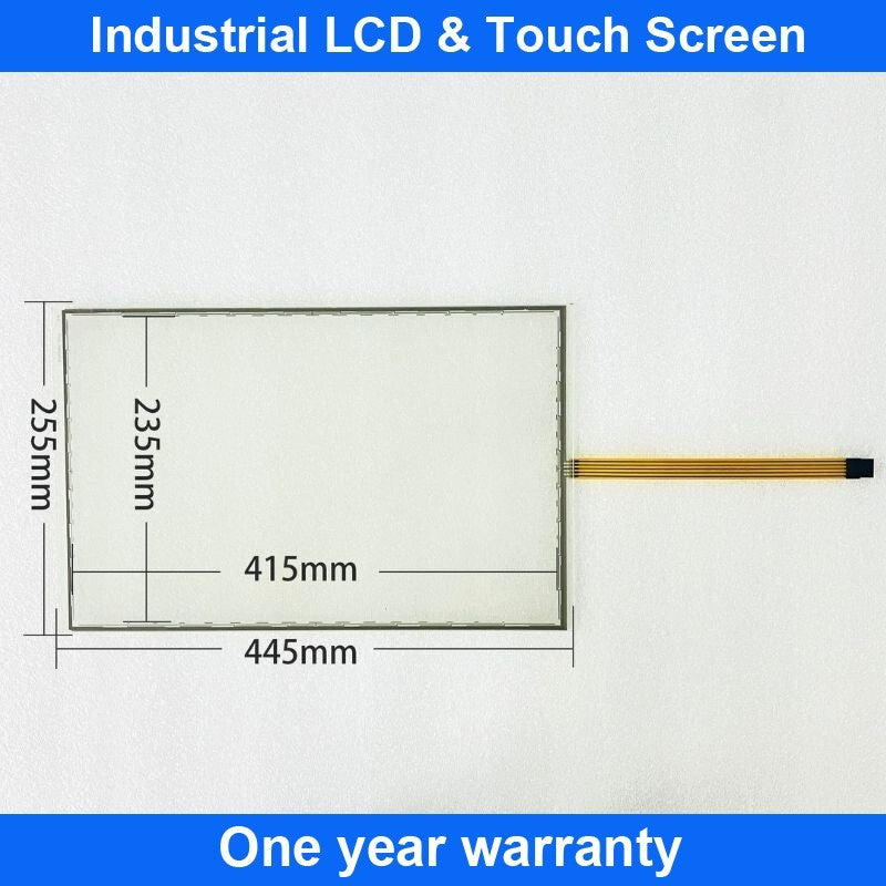 Touch Screen Panel Glass Digitizer For IPC477E 6AV7241-3KB33-0FA2 + Overlay Film