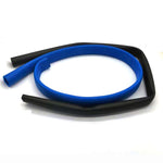 1M 39 Inch Lagging Sponge Foam Insulation Pipe Handle Bars Rubber Tube Fitness