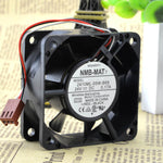 NMB-MAT 2410ML-05W-B69 CASE Cooling Fan DC 24V 0.17A 60*60*25mm 3pins 3wires