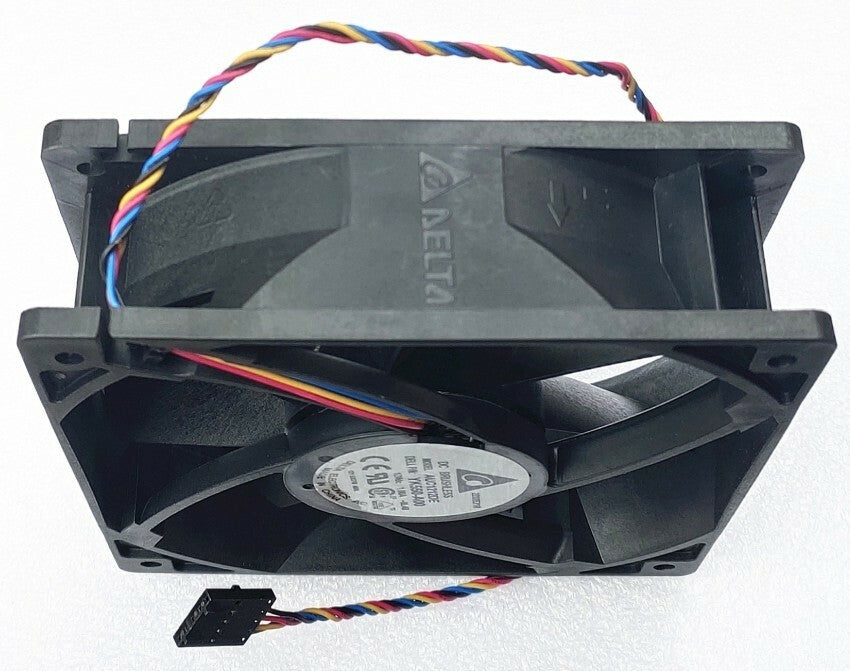 DELTA AUC1212DE 12V 1A 12038 4-Wire 5-Pin Ferver Cooling Fan DELL PN: YK550-A00