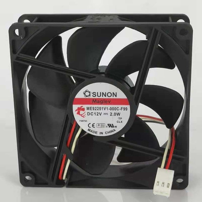 1PC SUNON ME92251V1-000C-F99 12V 9225 2.0W three-wire cooling fan