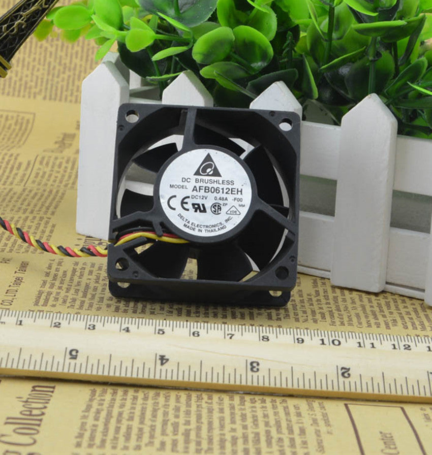 Universal Fan AFB0612EH 60×60×25mm DC12V 0.48A 3pin CPU Computer Cooling Fan
