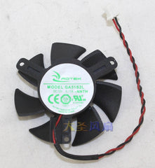 Graphics card cooling fan APISTEK GA51S2L GA51S2H -NNTK 12V 0.13A 0.18A 2Lines