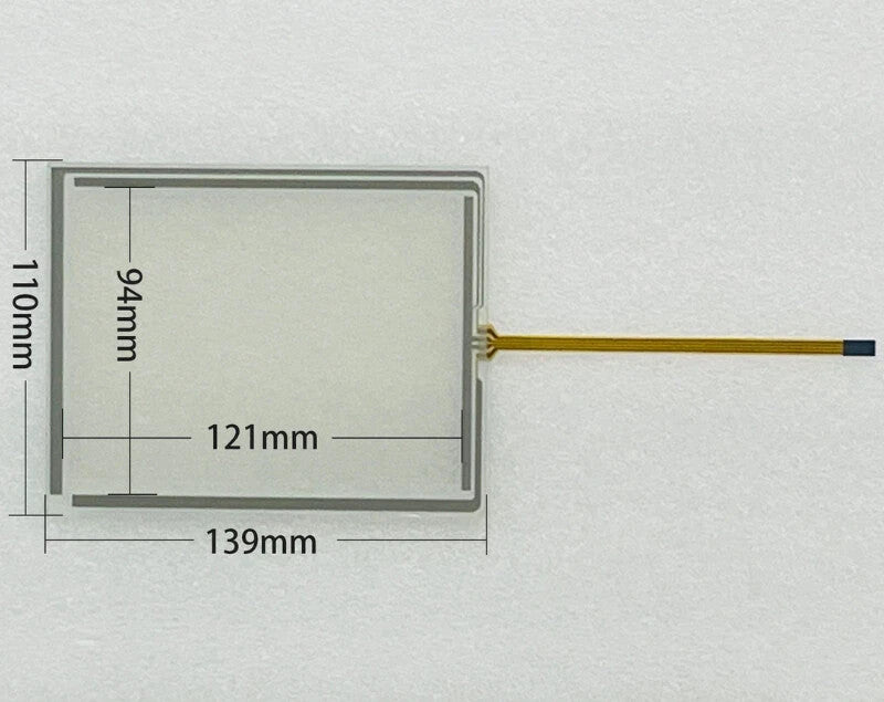 Touch Screen Panel Glass Digitizer MP177 6" 6AV6 642-0EA01-3AX0 +Overlay Film