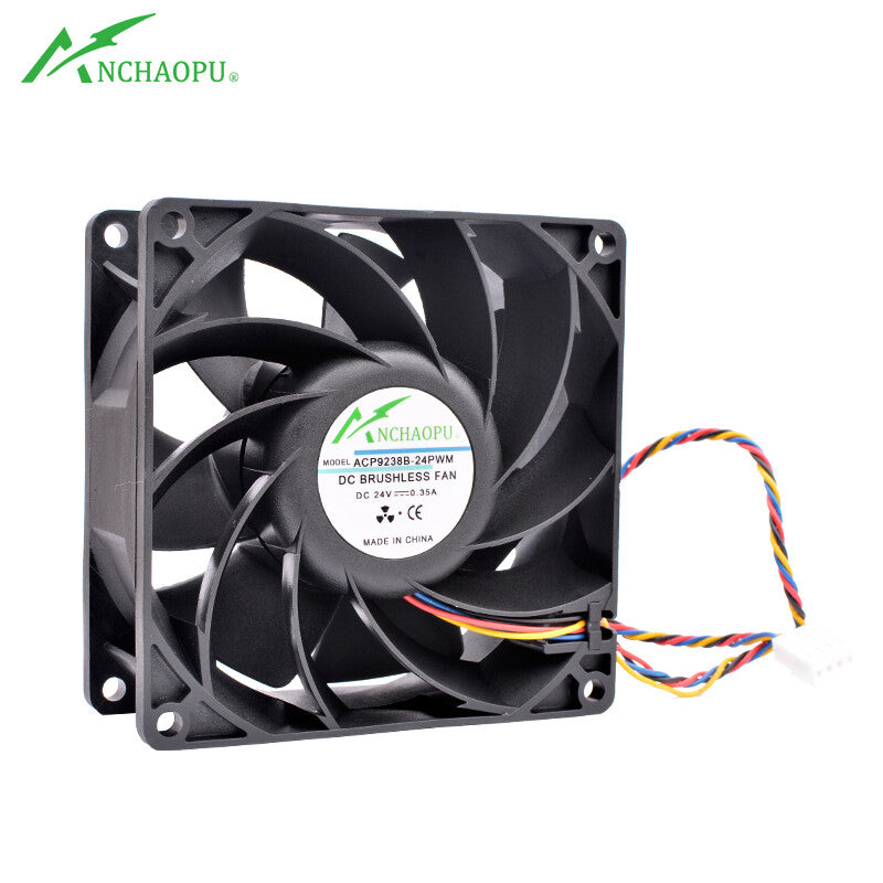 ACP9238B-24 92x92x38mm 92mm DC24V 0.35A cooling fan for inverter power supply