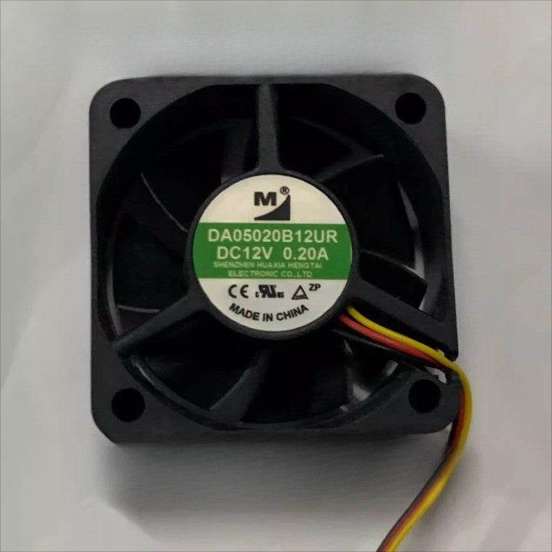 M DA05020B12UR 50*50*20MM DC12V 0.20A 3-wire Silent Cooling Fan