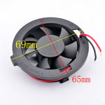 I.G.B BRUSHLESS DC 12V FAN ID-NO:651 043 Double ball bearing 65mm cooling fan