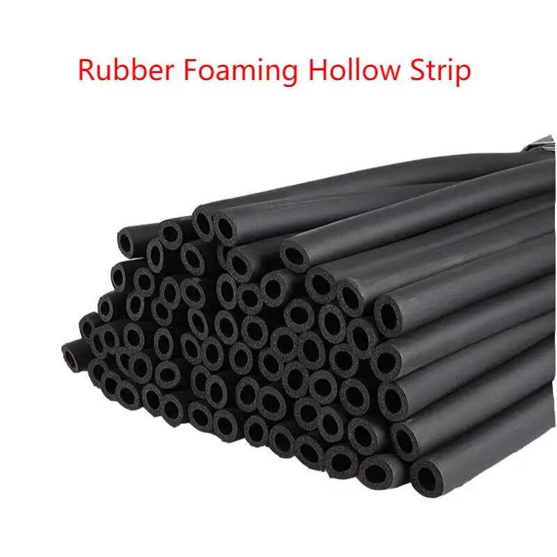 Waterproof Pipe EPDM Rubber Foam Sponge Seal Strip Round Dia.3mm 4mm 6mm-20mm