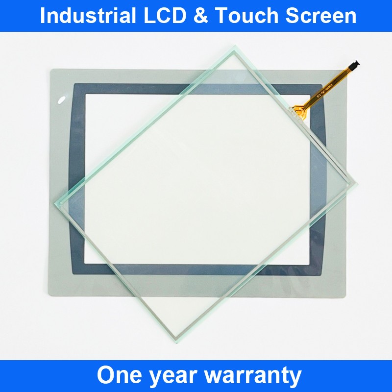 Touch Screen Panel Glass Digitizer For TP-4520S1F2 TP-4520S1 + Overlay Film