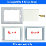For 2711P-T12C4D8K Front Plastic Case with Touch Screen Panel + Front Overlay