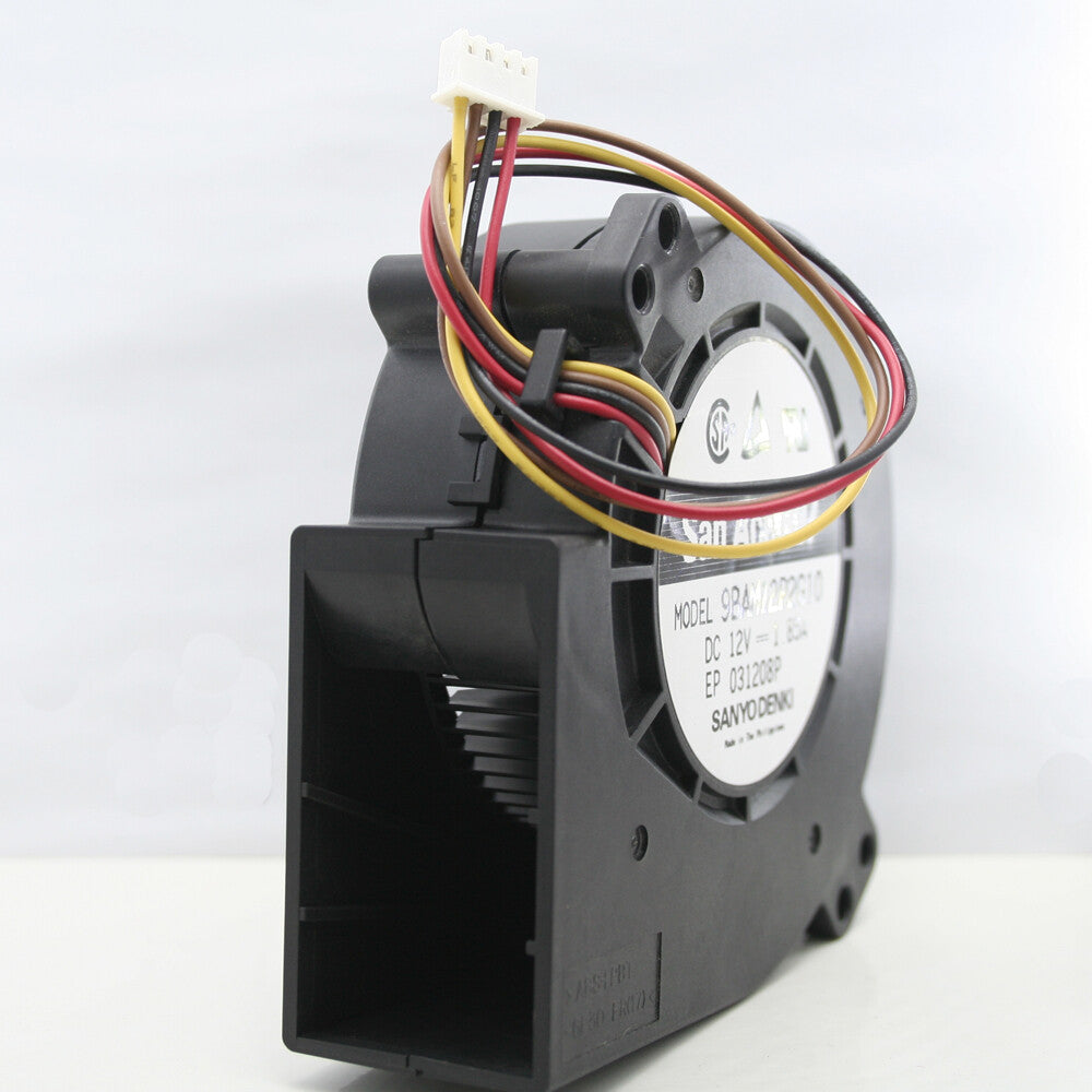 1pcs SANYO 9BAM12P2G10 DC 12V 1.85A 4-Wire 97x97x33mm Blower cooling Fan