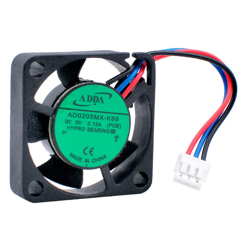ADDA AD0205MX-K59 2.5cm 25mm DC5V 0.12A 3pin micro cooling fan