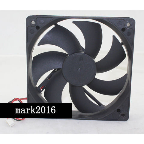 12CM /120MM Computer Power Supply Fan BLACK BOK BDM12025S DC12V 0.15A 2pin