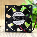 For DWPH EFS-06D12H 6020 12V 0.25A 2-wire mute Large air volume Cooling fan