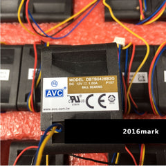 1pcs AVC DBTB0428B2G 40*40*28MM DC 12V 1A 4CM 4Pin Cooling Fan
