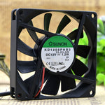SUNON KD1208PHB3 8CM 8015 12V 1.2W Power Supply Motherboard Cooling Fan 2wires
