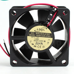 1pcs ADDA AD0612UB-A70GL 6025 12V 0.35A Cooling Fan 2 wires