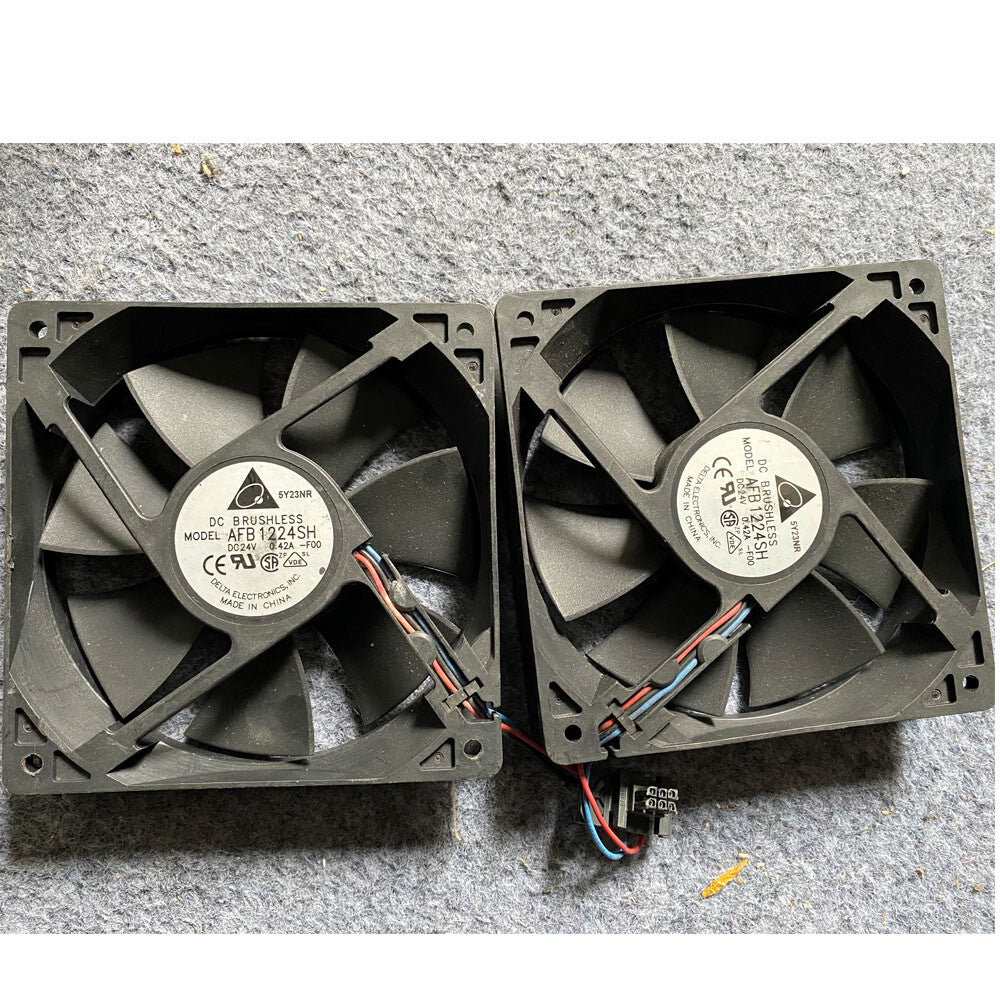Delta Electronics AFB1224SH 5H72 DC 24V 0.42A 120x120x25mm Server Cooling Fan