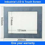 Touch Screen Panel Glass 2880061-01 2880061 3180034-01 298025 + Overlay Film