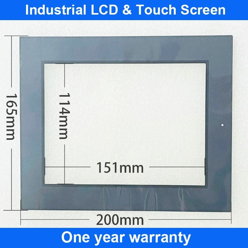 Touch Screen Panel Glass 2880061-01 2880061 3180034-01 298025 + Overlay Film
