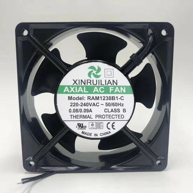 XINRUILIAN RAM1238B1-C 220-240V 12CM 12038 cabinet cooling fan