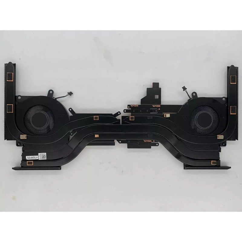 New For Dell Alienware X17 R2 CPU Graphics Heatsink With Fan YV8VF 0YV8VF