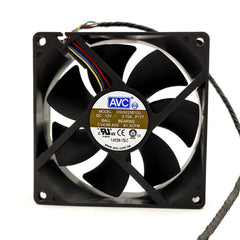 DS09225B12U 12V 0.56A 9CM 9025 4 wire dual ball bearing PWM fan thermostat