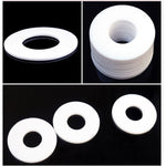PTFE Flat Washers Sealing Gasket ID 6mm-325mm Shim High Temp / Oil Resistance