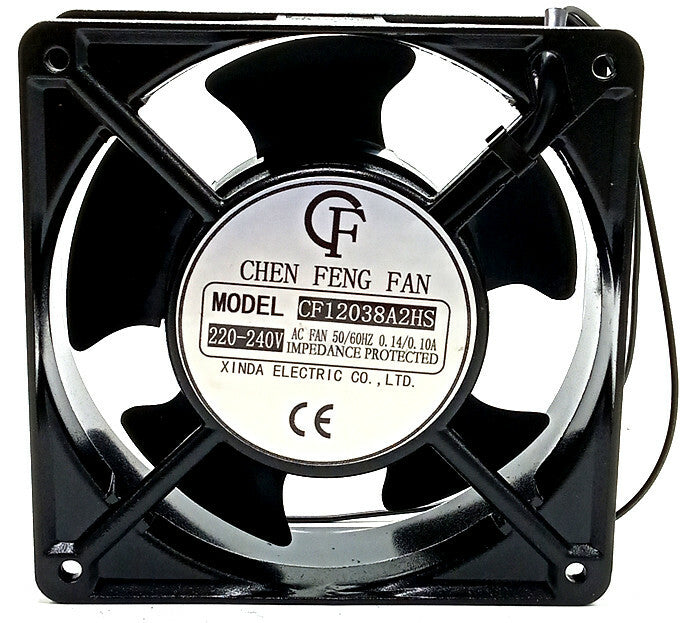 CF CF12038A2HS AC220/240V 0.14A 12CM 12038 metal enclosure cabinet fan