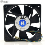 JMC 1225-12HS HAPW DC 12V 0.55A 12CM 120x120x25mm 4-wires PWM Cooling Fan