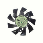 T128015SH Card Fan 75MM 2PIN DC12V 0.32A FOR EVGA GTX 650 650Ti GTS 450 Graphics