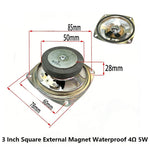 3 Inch 4Ω 8Ω 16Ohm 1W 2W 3W 5W 10W 20W Full-range Speaker Loudspeaker Waterproof