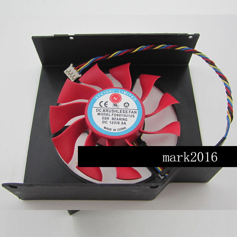 MSI AMD Radeon R7950 Video Card Fan Replacement 4Pin FD8015U12S DC 12V 0.5A R139
