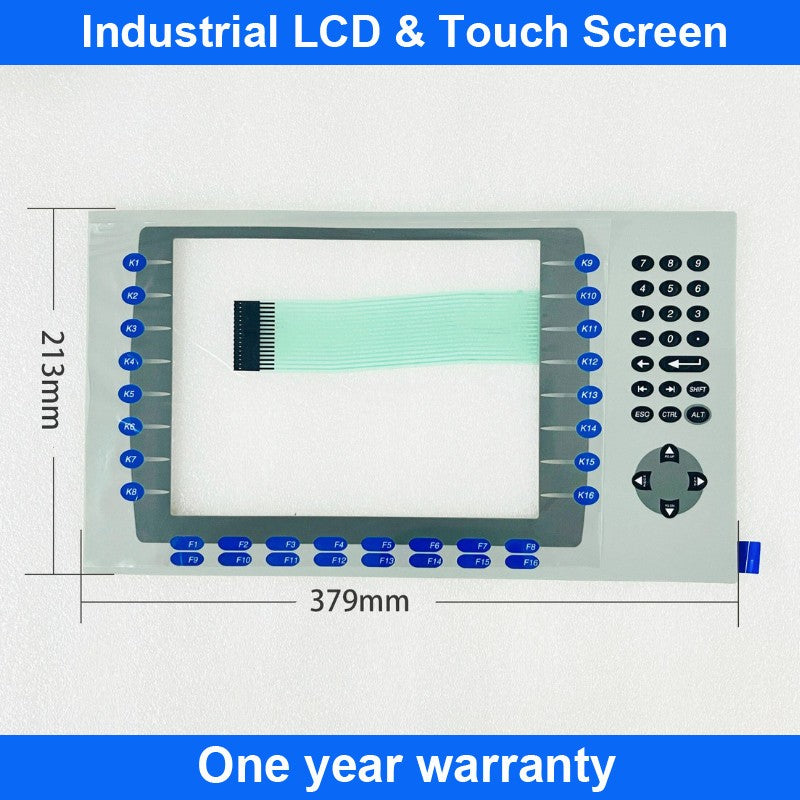Touch Screen PanelView Plus 1000 2711P-B10C4D8 2711P-B10C4D9 + Keypad Keyboard