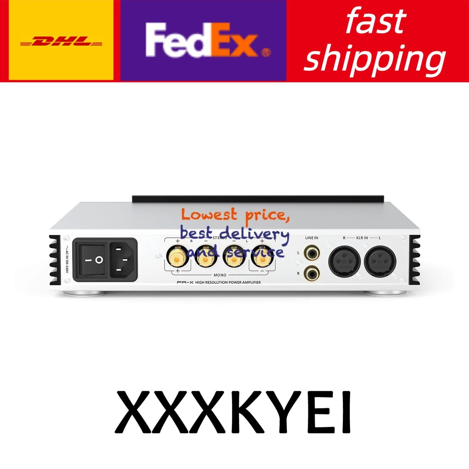 SMSL PA-X GALLIUM NITRIDE 250Wx2 Audio Amplifier Passive Digital Power Amp tp23