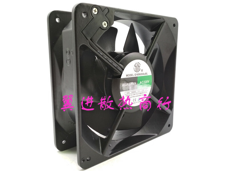 1pc G16062HA2BL AC220V 0.2A 42W 16cm All metal high temperature cooling fan